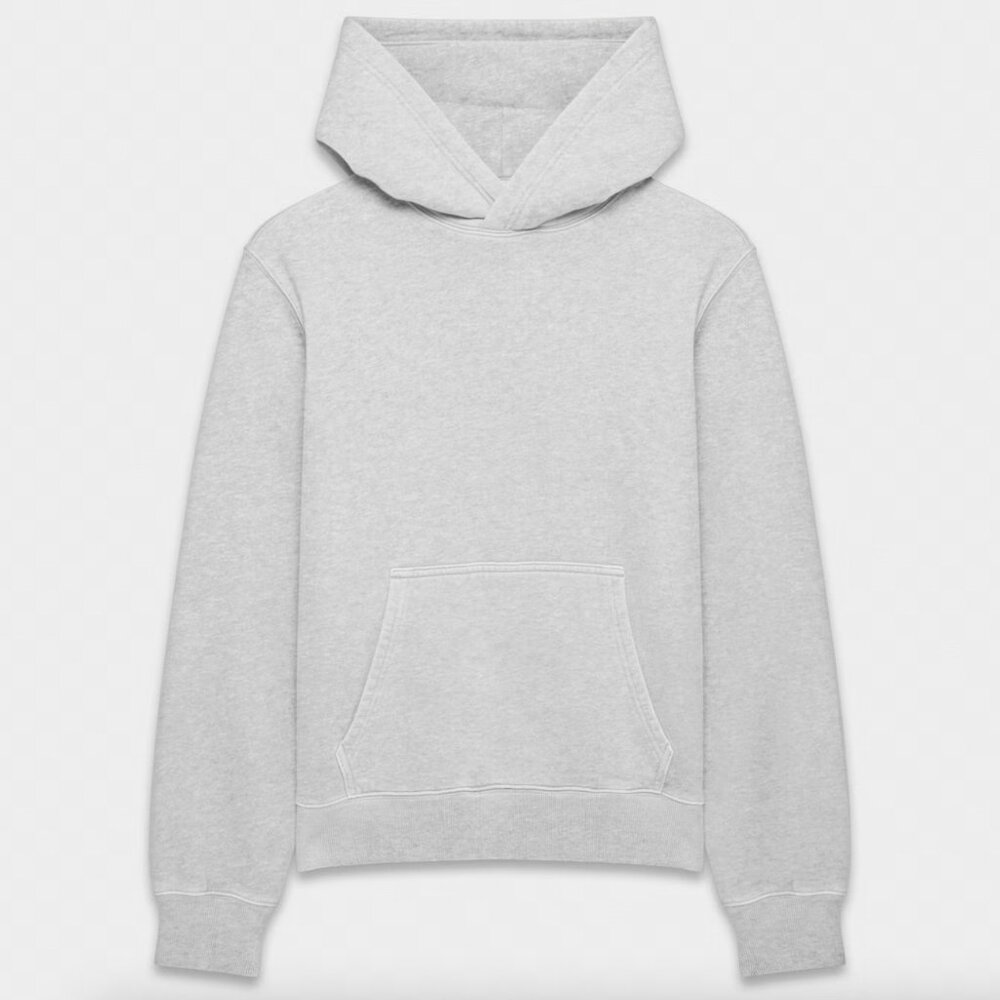 Aritzia Cozy Sweatfleece Perfect Hoodie Colour Heather Chrome Size Small